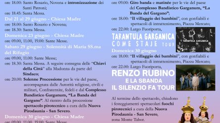 Festa Madonna del Rifugio a Vico del Gargano: Musica, Tradizione e Spettacolo